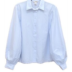 H&M balloon sleeve button up